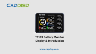 TC169 Lithium LiFePO4 Battery Monitor for DIY Battery Pack Portable Power Station Backup Battery
